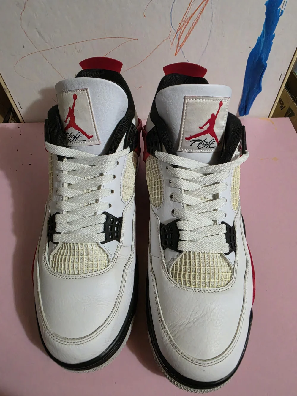 Jordan 4 Retro Red Cement 10.5